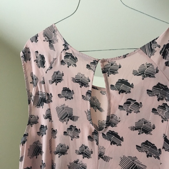 REBECCA MINKOFF Pink Print Sleeveless Swing Dress - Picture 7 of 8